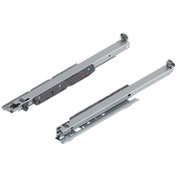 MOVENTO Zint. BLUMOTION / odpowiedni do TOB / odpowiedni do SERVO-DRIVE, pełny wysuw, prowadnica, 40 kg, dł.=500 mm, wymaga sprzęgła, montaż do dna, lewa/prawa