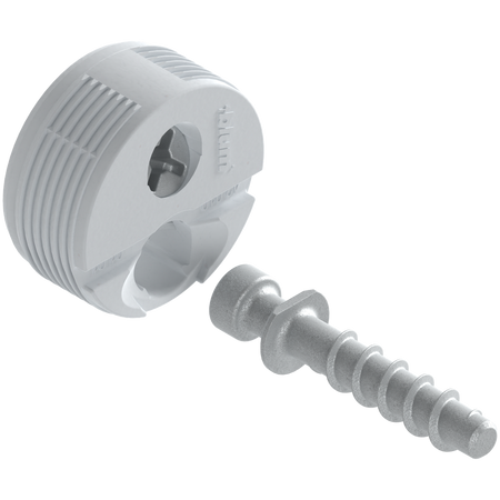 obudowa na wcisk z wkrętem centrycznym na froncie