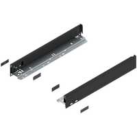 Bok szuflady LEGRABOX, wysokość N (66.5 mm), dł.=450 mm, lewy/prawy, do LEGRABOX pure