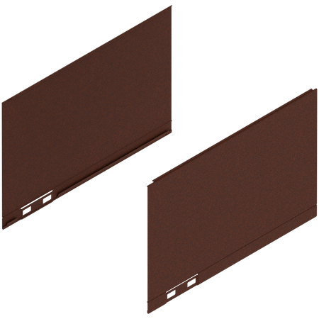 LEGRABOX Element dekoracyjny, wysokość C (177 mm), dł.=270 mm, prawy+lewy