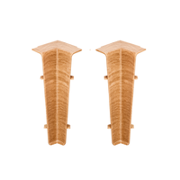 Narożnik wewn. do listwy przypodłogowej Hi Line 23,4x75mm 1kpl=2szt Cezar Dąb Dublin Matowe