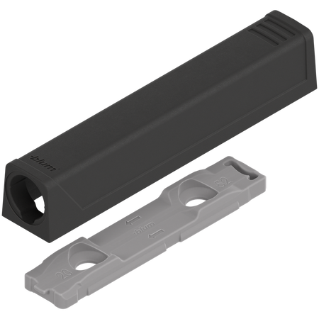 Adapter TIP-ON do drzwi, wersja silniejsza, prosty, wkręty