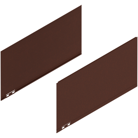 LEGRABOX Element dekoracyjny, wysokość F (241 mm), dł.=450 mm, prawy+lewy