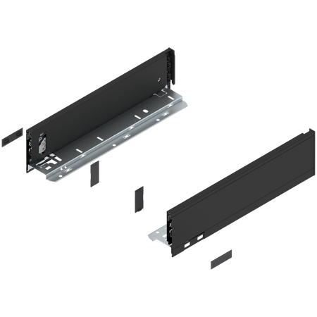Bok LEGRABOX, wysokość M (90.5 mm), dł.=350 mm, lewy/prawy, do LEGRABOX pure
