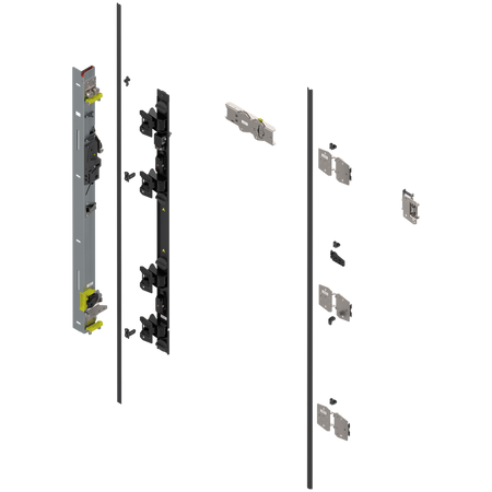 REVEGO duo, Listwa synchronizacyjna zawiasów Zestaw, do Wysokość kieszeni 1142–1356 mm, l.