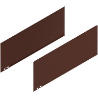 LEGRABOX Element dekoracyjny, wysokość F (241 mm), dł.=600 mm, prawy+lewy