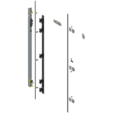 REVEGO duo, Listwa synchronizacyjna zawiasów Zestaw, do Wysokość kieszeni 1957–2106 mm, l.