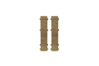 Łącznik listwy do listwy przypodłogowej Hi Line 23,4x75mm 1kpl=2szt Cezar Marsylia Matowe