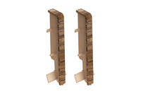 Łącznik listwy do listwy przypodłogowej MASTERLINE 15x60mm 1kpl=2szt Cezar Vincenza Matowe