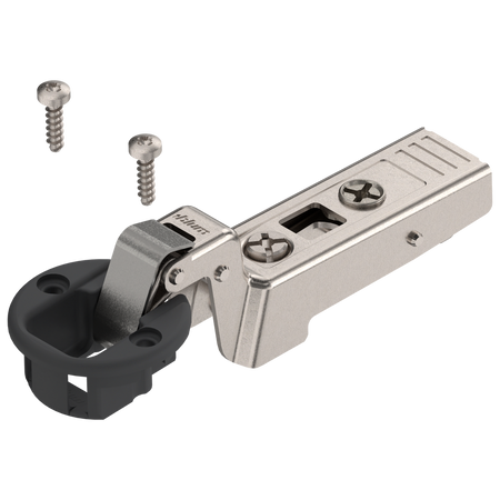 CLIP top zawias do drzwi szklanych 94°，Drzwi wpuszczane, puszka: na wkręty