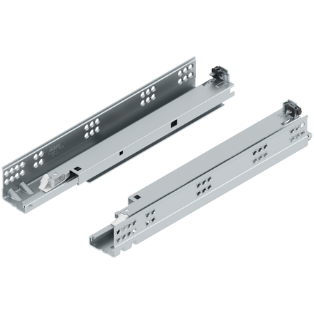 TANDEM TIP-ON Pełny wysuw, Prowadnica, 30 kg, dł.=350 mm, do Grubość płyty 17-19 mm, wymaga sprzęgła, lewa/prawa