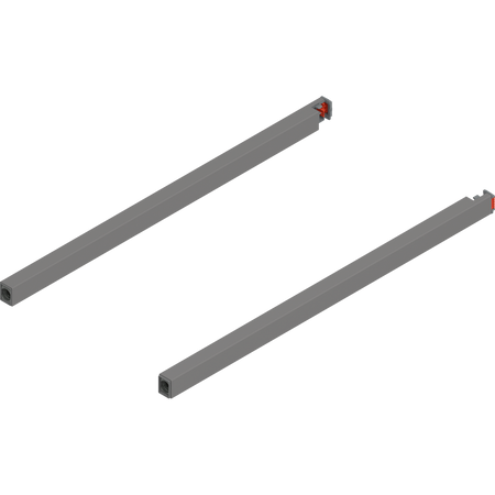 Reling podłużny MERIVOBOX , dł.=400 mm, lewy/prawy