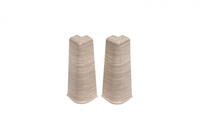 Narożnik zewn. do listwy przypodłogowej Hi Line 23,4x75mm 1kpl=2szt Cezar Dąb Alcanta Matowe