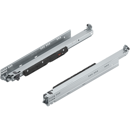 MOVENTO Zint. BLUMOTION / odpowiedni do TOB / odpowiedni do SERVO-DRIVE, pełny wysuw, prowadnica, 70 kg, dł.=500 mm, wymaga sprzęgła, lewa/prawa