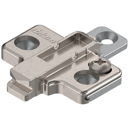 CLIP prowadnik, krzyżakowy, 0 mm, Cynk, na wkręty do płyty wiórowej