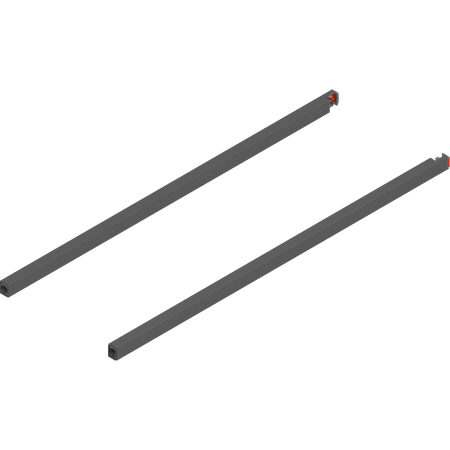 Reling podłużny MERIVOBOX , dł.=600 mm, lewy/prawy