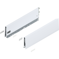 Bok MERIVOBOX, wysokość K (129 mm), dł.=450 mm, lewy/prawy