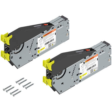 AVENTOS HS top do frontów nachodzących, siłownik (zestaw), wys. korpusu=480-660 mm, na wkręty, odpowiedni do SERVO-DRIVE