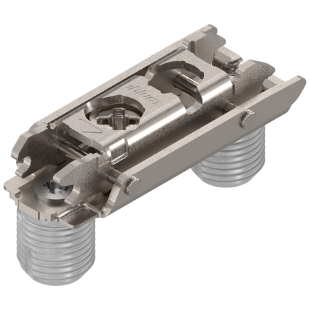 CLIP prowadnik, prosty, 0 mm, Stal, RW: mimośród