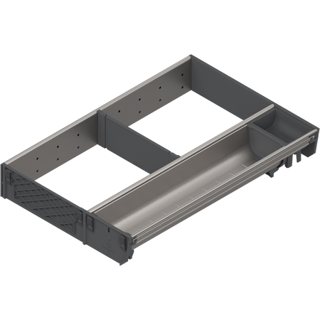 ORGA-LINE wkład kombi (częściowe wypełnienie), do szuflady standardowej TANDEMBOX, dł. NL=450 mm, szer. korpusu KB=400 mm, szer.=289 mm