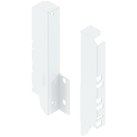 Uchwyt drewnianej ścianki tylnej TANDEMBOX, wys. C (192 mm), do szuflady zlewozmywakowej, prawy+lewy