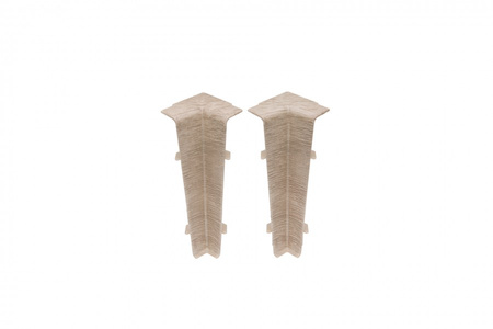 Narożnik wewn. do listwy przypodłogowej Hi Line 23,4x75mm 1kpl=2szt Cezar Dąb Belweder Matowe