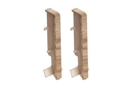 Łącznik listwy do listwy przypodłogowej MASTERLINE 15x60mm 1kpl=2szt Cezar Napoli Matowe