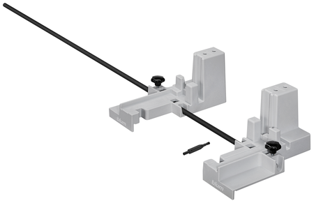 BOXFIX E-T - urządzenie montażowe, urządzenie stołowe, do Grubość dna szuflady 16 mm, do TANDEMBOX, ręczne, Sposób montażu: Wkręty, KB od 250 do 1200 mm