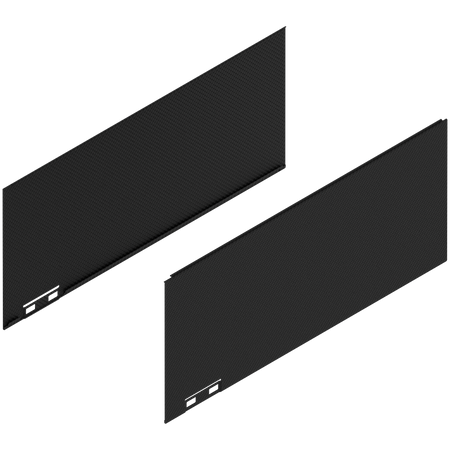 LEGRABOX Element dekoracyjny, wysokość C (177 mm), dł.=400 mm, prawy+lewy