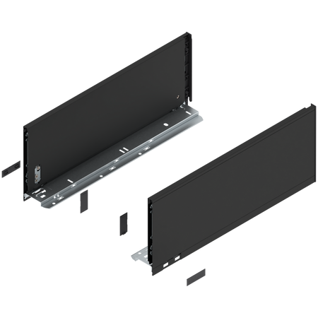 Bok szuflady LEGRABOX, wysokość C (177 mm), dł.=450 mm, lewy/prawy, do LEGRABOX pure