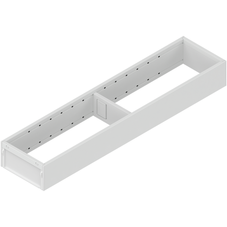 AMBIA-LINE  ramki do szuflady standardowej, do LEGRABOX/MERIVOBOX, stal, dł.=450 mm, szerokość=100 mm