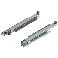 MOVENTO Zint. BLUMOTION / odpowiedni do TOB / odpowiedni do SERVO-DRIVE, pełny wysuw, prowadnica, 40 kg, dł.=400 mm, wymaga sprzęgła, montaż do dna, lewa/prawa