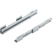 Prowadnica MERIVOBOX, 70 kg, dł. NL=500 mm, Specjalna pozycja haków, prawy+lewy