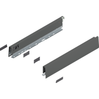 Bok MERIVOBOX, wysokość N (68.5 mm), dł.=400 mm, lewy/prawy