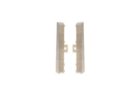 Zaślepki para do listwy przypodłogowej Hi Line 23,4x75mm 1kpl=2szt(L+P) Cezar Belweder Matowe