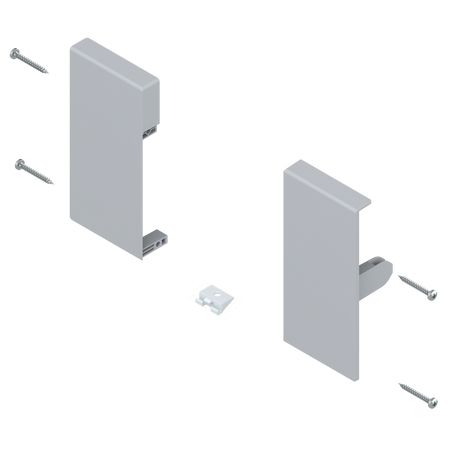 Mocowanie frontu TANDEMBOX , wys. K, do szuflady wewnętrznej, lewe/prawe, do TANDEMBOX antaro