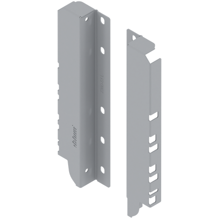 Uchwyt drewnianej ścianki tylnej TANDEMBOX, wys. D (224 mm), do Szuflada wewnętrzna wysoka, prawy+lewy