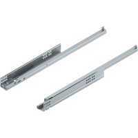 TANDEM Zintegrowany BLUMOTION Częściowy wysuw, Prowadnica, 30 kg, dł.=550 mm, do Grubość płyty 17-19 mm, wymaga sprzęgła, lewa/prawa