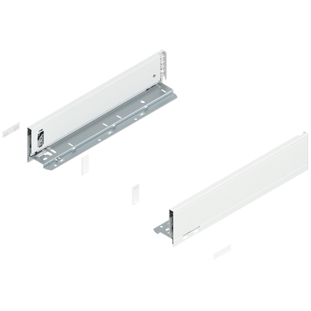 Bok LEGRABOX, wysokość M (90.5 mm), dł.=400 mm, lewy/prawy, do LEGRABOX pure