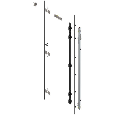 REVEGO duo, Listwa synchronizacyjna zawiasów Zestaw, do Wysokość kieszeni 2257–2406 mm, p.