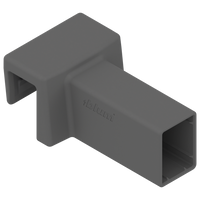 AMBIA-LINE uchwyt relingu poprzecznego do szkła, do LEGRABOX free