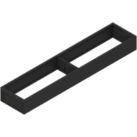 AMBIA-LINE  ramki do szuflady standardowej, do LEGRABOX/MERIVOBOX, stal, dł.=500 mm, szerokość=100 mm