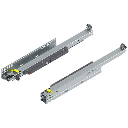 MOVENTO z TIP-ON, pełny wysuw, prowadnica, 40 kg, dł.=500 mm, wymaga sprzęgła, lewa/prawa