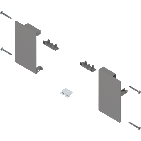 Mocowanie frontu MERIVOBOX , wys. M, do szuflady wewnętrznej, lewe/prawe
