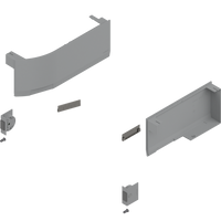 Front uchylny AVENTOS HK top, Zaślepka siłownika (włącznie z Włącznik do nawiercania, kompl.), prawy+lewy, do SERVO-DRIVE