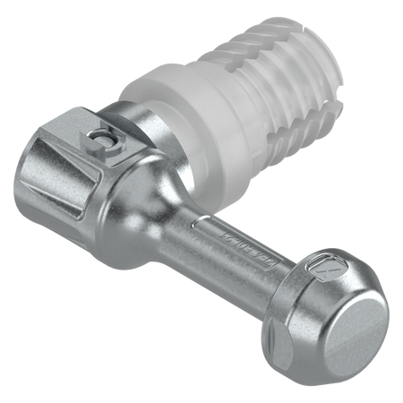 Mocowanie frontu górneMERIVOBOX , bez użycia narzędzi z INSERTA, symetryczne