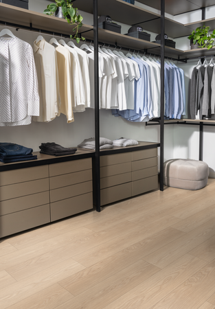 Panele podłogowe laminowane Aqua+ 24H AC5 Dąb Baronia piaskowy Egger