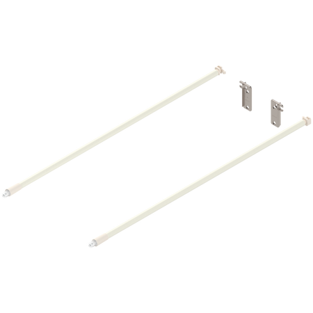 Reling podłużny METABOX  (lewy/prawy), dł.=500 mm