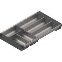 ORGA-LINE wkład z pojemnikami (częściowe wypełnienie), do szuflady standardowej TANDEMBOX, dł. NL=500 mm, szer. korpusu KB=400 mm, szer.=280 mm