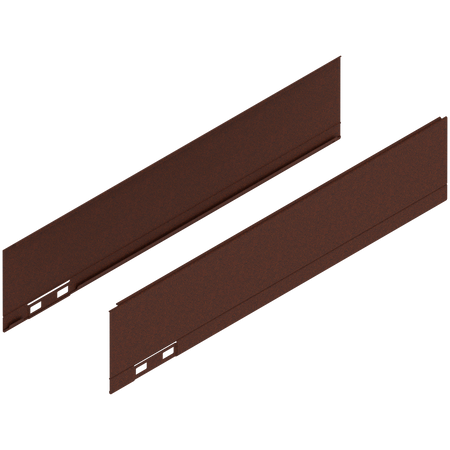LEGRABOX Element dekoracyjny, wysokość M (90.5 mm), dł.=400 mm, prawy+lewy